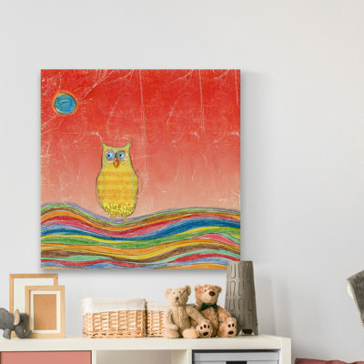 Kirk Feathers VI Print on Wrapped Canvas