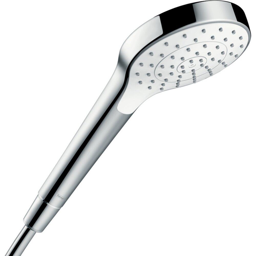 Hansgrohe Croma Select S Duschkopf 1 Strahlart Wassersparend 7 L/Min Weiß/Chrom