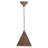 1 - Light Antique Copper Single Pendant