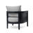 Treadway Wicker Outdoor Lounge Chair-376804087-376804083