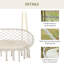 Balancelle en macramé pour 2 personnes Outsunny-1542445446