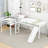 Twin Size Loft Bed In L-Shape With & Slide, White - Enjoyable L-Shaped Slide And Save Space Enjoy-1563261127