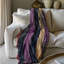 Mauve vieilli - couverture en sherpa de qualité supérieure 1 pièce-99535043
