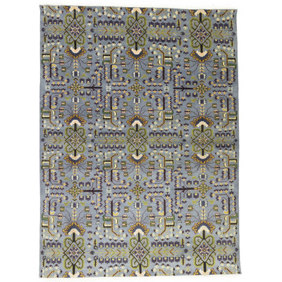 Wool Floral Rug
