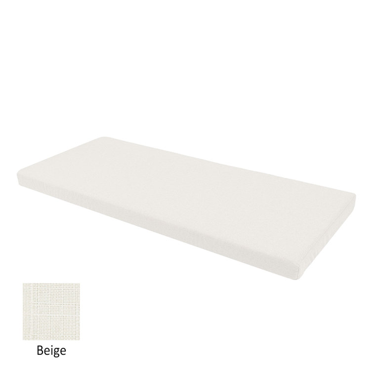 [Seulement housse] Housse de coussin de banc de 2 po d'épaisseur