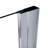 36"W x 36"D x 72"H Hinged Square Shower Enclosure with 1/4"Clear Tempered Glass Semi-Framelss Door