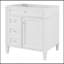 Meuble-lavabo de 30 po avec tiroir basculant, armoire seulement-670374561