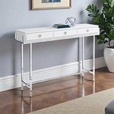 Table d'appoint 3 tiroirs Damari