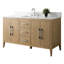 Meuble-lavabo simple 60 po avec plateau en marbre d'ingénierie 60 po-94811340-94811336