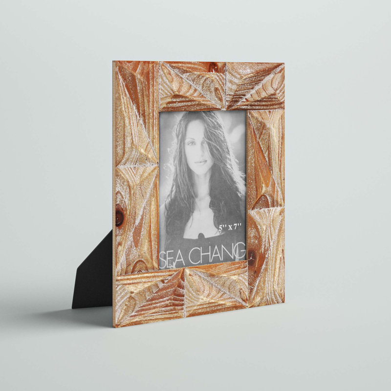 Derek Brown Wood Embossed Picture Frame