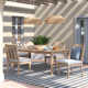Samya 81.4'' Rectangular 4 - Person Outdoor Dining Set with Cushions