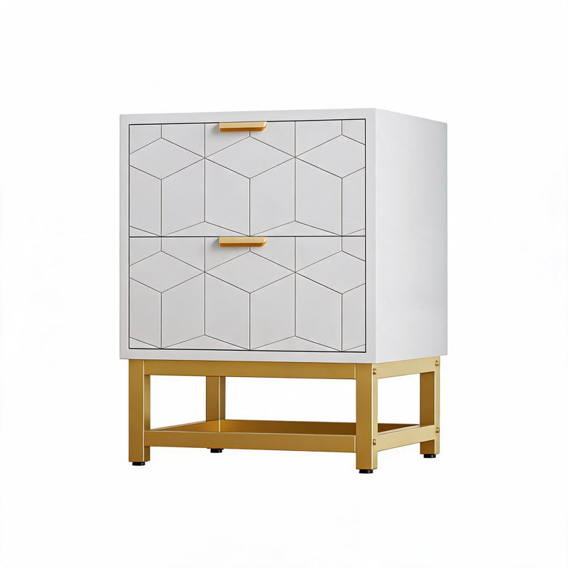 40.1 cm W Chest of 2 Drawers