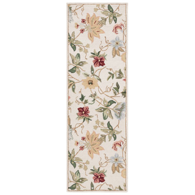 Chelsea Hand Hooked Wool Floral Rug