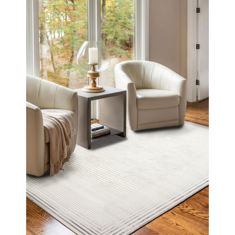 Ramona Grey Rug 8'0" x 10'0", Rectangle 8' x 10'