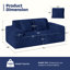 2 Seater Corduroy Loveseat-826838214