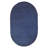 Neufeld Hand-Braided Denim Blue Indoor/Outdoor Area Rug-508479452