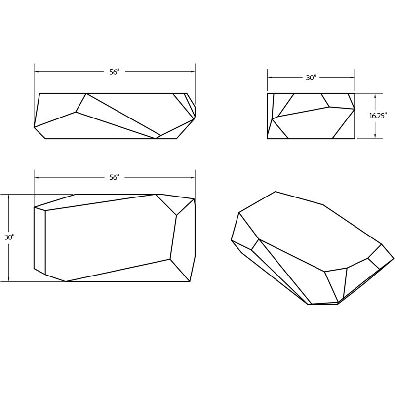 Coffee Table, Gray