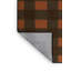 Machine Washable Checkered Brown Area Rug-890338194