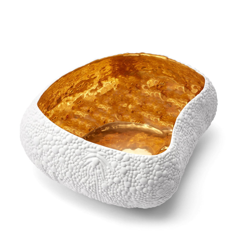 Haas Brothers 24k Gold Fruit Bowl