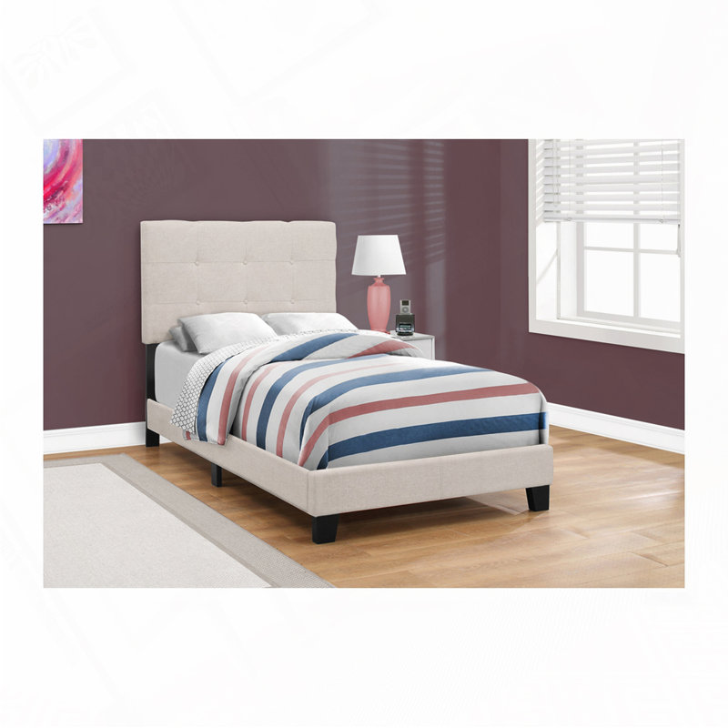 Lit plateforme tapissier