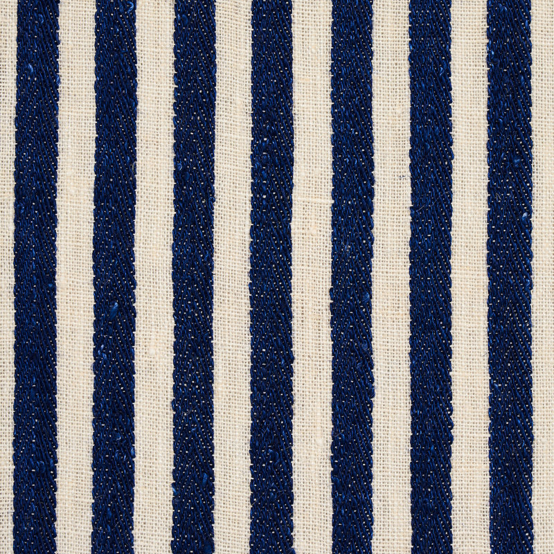 Tissu en lin Summerville, Bleu marine