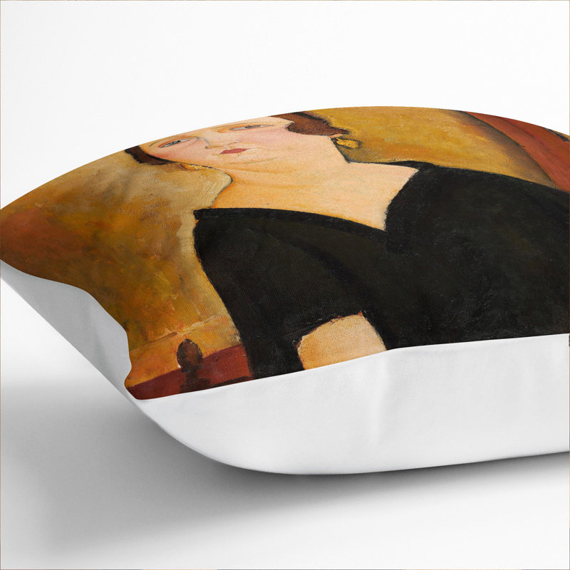 Madame Amedee Square Throw Cushion, 40cm H x 40cm W x 15cm D, White