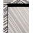 Bralin Geometric Machine Made Polyester Area Rug in Black/White-1284374764