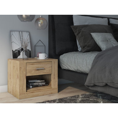 Dashal 50 cm W Bedside Table