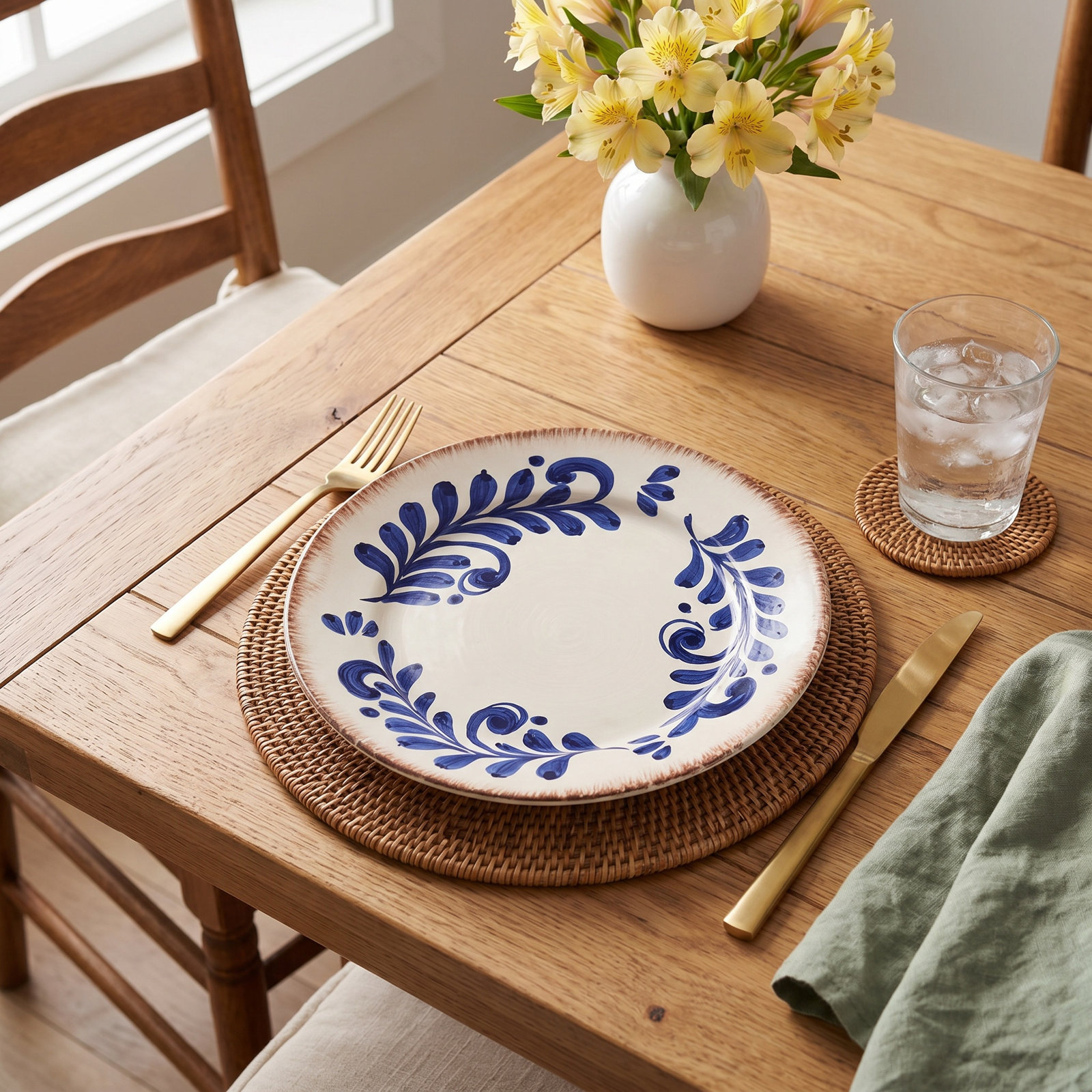 Casa Nuno 10" Ceramic Dinner Plate