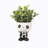11'' Faux Eucalyptus Plant in Ceramic Planter