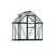 Palram - Canopia Hybrid 6' W X 4' D Greenhouse Walk-In Hobby Polycarbonate Aluminum Frame Greenhouse Kit With Roof Vent - Green-356792830-314629675