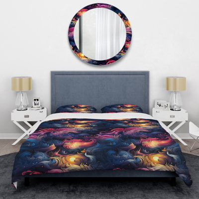 Ensemble de housse de couette Cosmic Illusion Moody