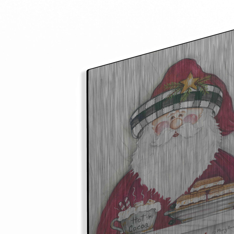 «Jolly St. Nick» par Mary Ann June, H 16 po x l 12 po