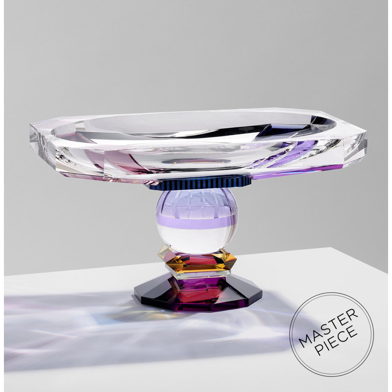 Georgia Handmade Crystal Decorative Bowl