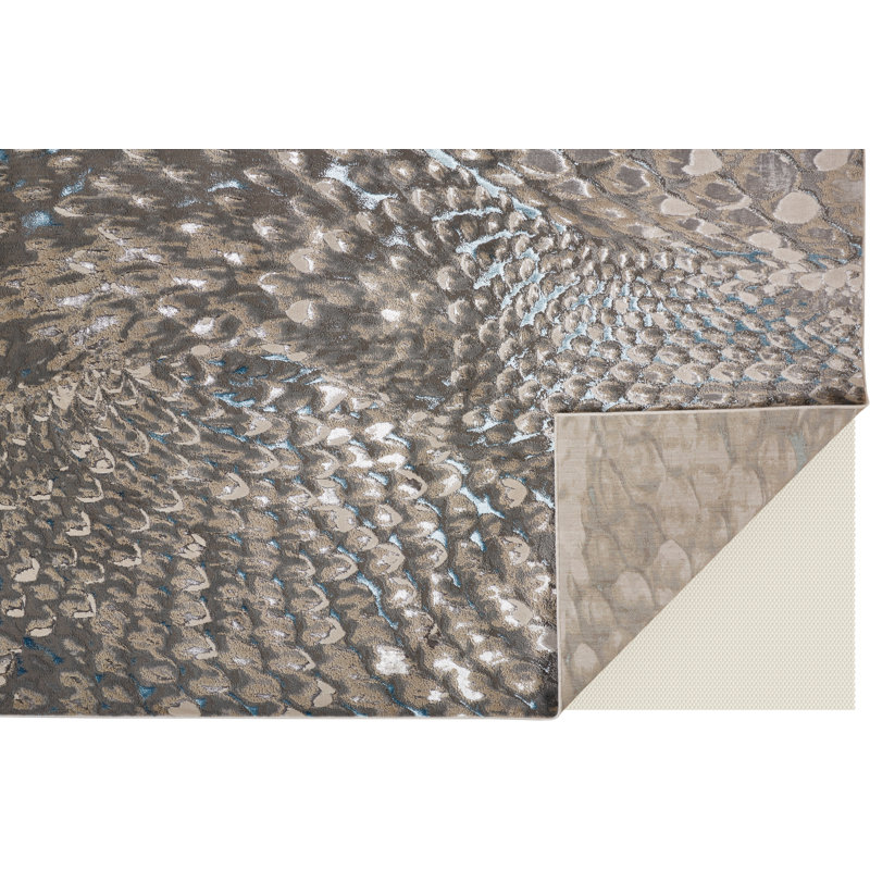 Caniyah Abstract Indoor Rug, Rectangle 1'8" x 2'10"