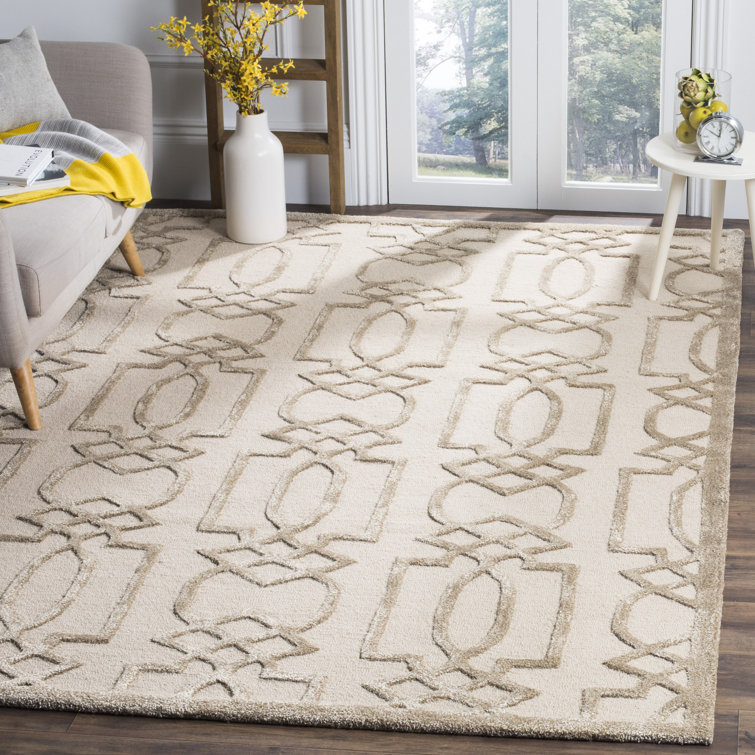 Zandbergen Hand Tufted Wool Geometric Rug