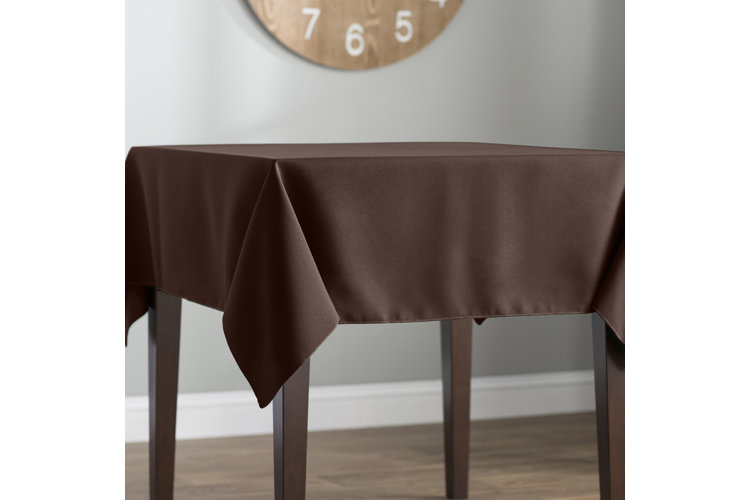 Wayfair Basics Solid Color Square Tablecloth