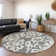 Chayden Washable Damask Indoor / Outdoor Rug