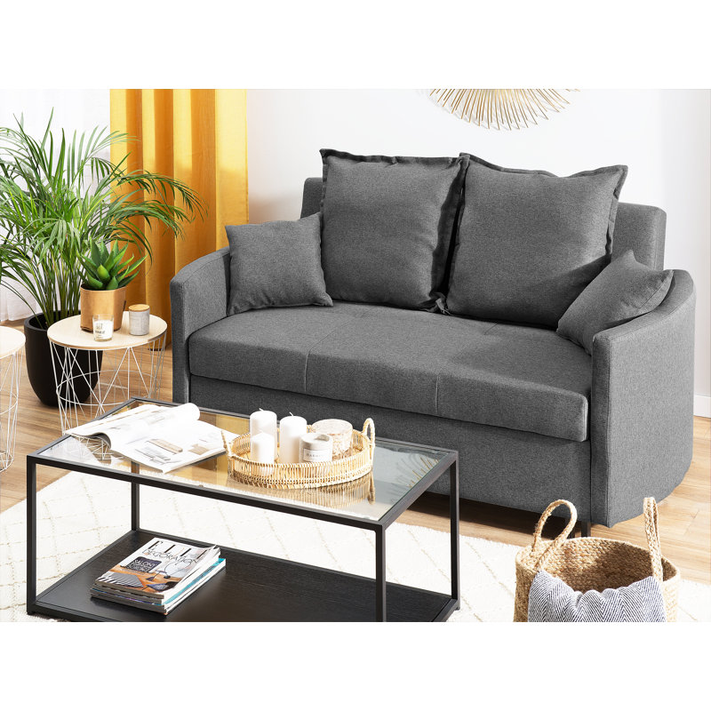 Shellplant Sofa Bed, Dark Grey