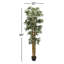 Faux Bamboo Plant in Ceramic Planter-29180784