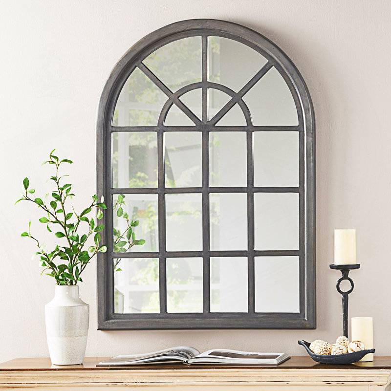 Miroir arqué pour fenêtre