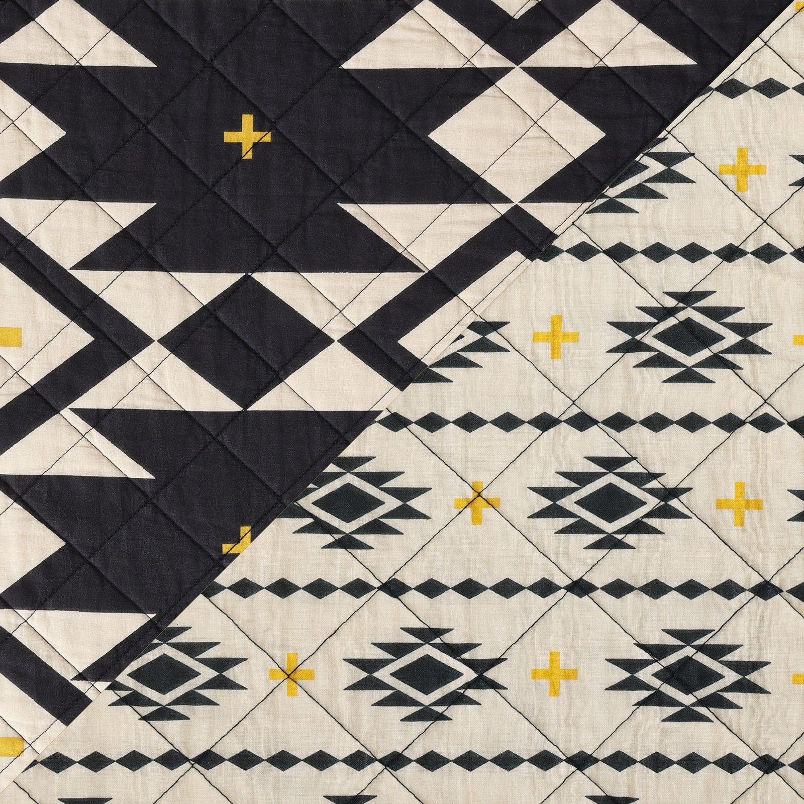 High Desert Cotton Quilt Set, King Quilt + 2 Pillow Shams