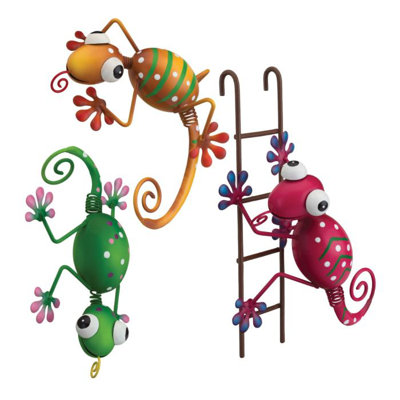 Accents de jardin en métal 2 pouces standard Hugger - Gecko
