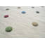 Polka Dots Wool Hand Woven Area Rug-35219595
