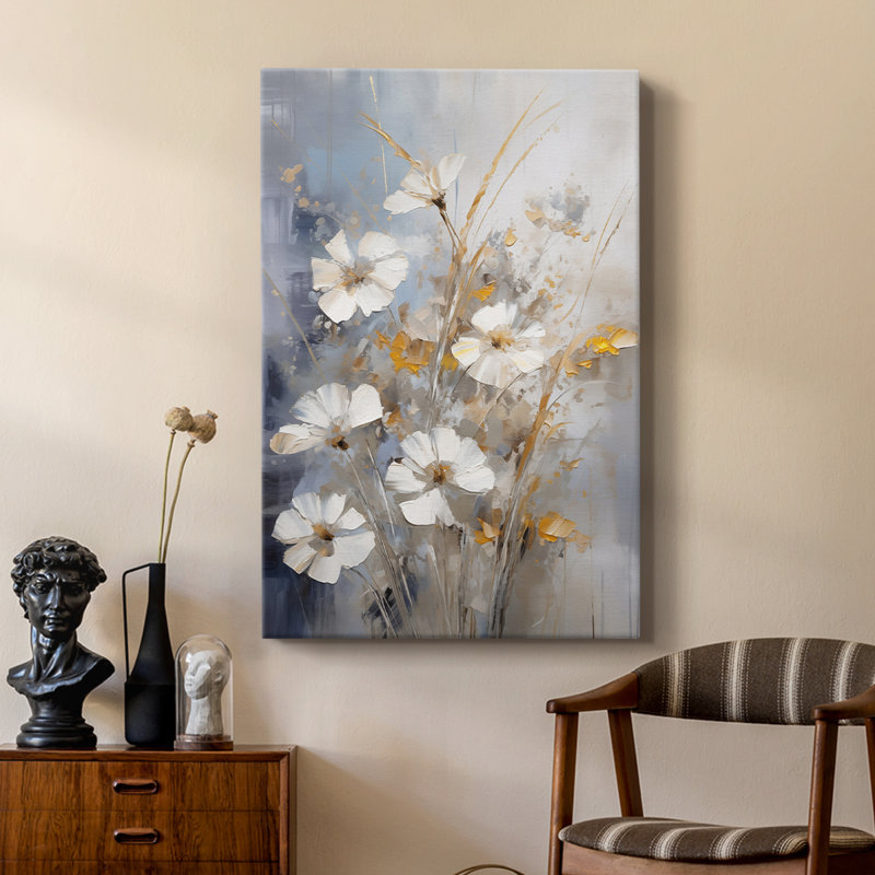 FLORAL Series CECLIV - Gallery Cavas, H 18 po x l 12 po
