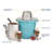 Nostalgia 4-Quart Electric Ice Cream Maker with Easy-Carry Handle