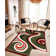 Ciceri Modern Abstract Contemporary 5X7 Rug For Living Room Bedroom