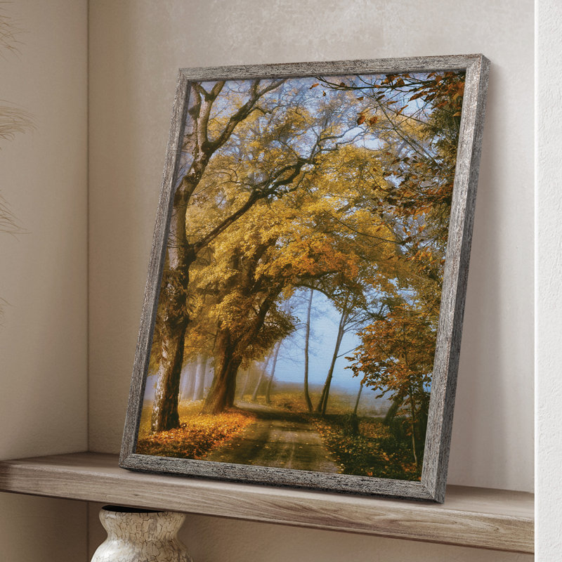 «The Road to You», reproduction encadrée - bois massif, H 11 po x l 9 po