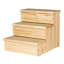 Escalier pour animal 3 marches avec rangement Trixie Pawsome Ascent