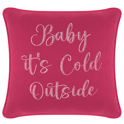 Coussin Sparkles Home Strass | Rembourrage en plumes | Luxe